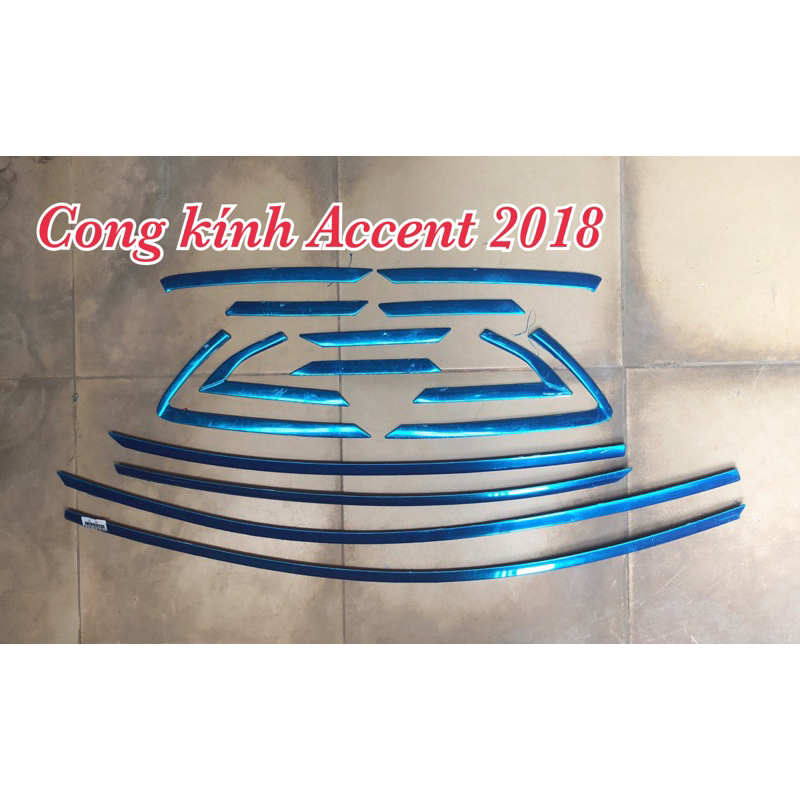 Viền cong kính Accent 2018-2023