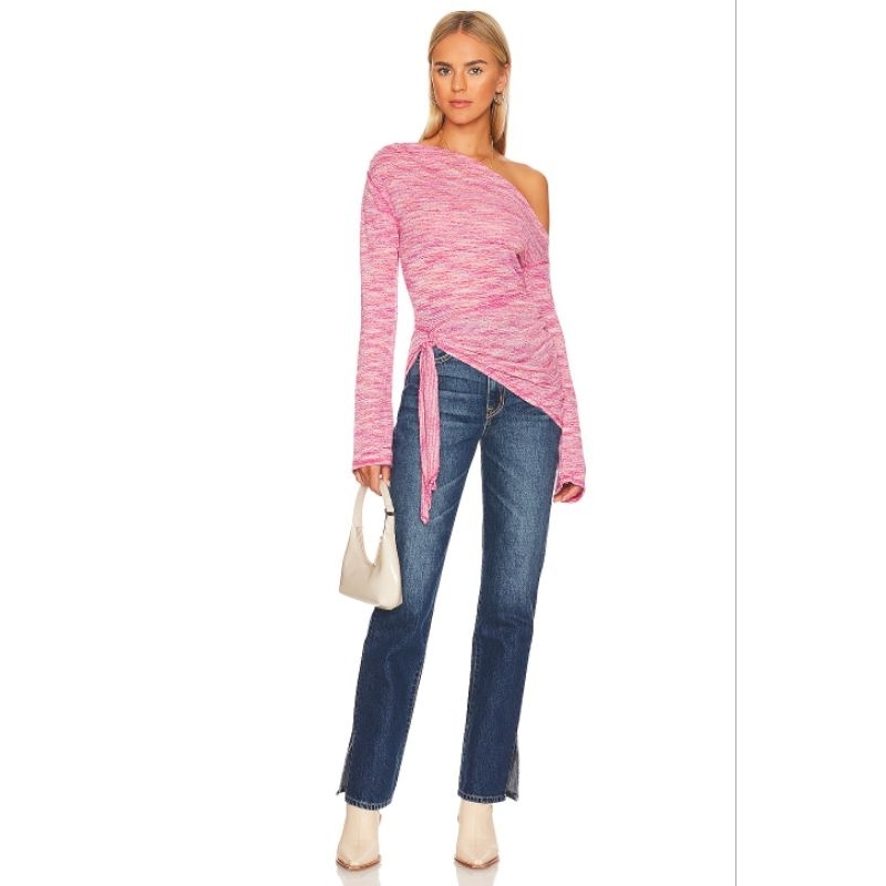 Áo len lệch vai Free people chính hãng