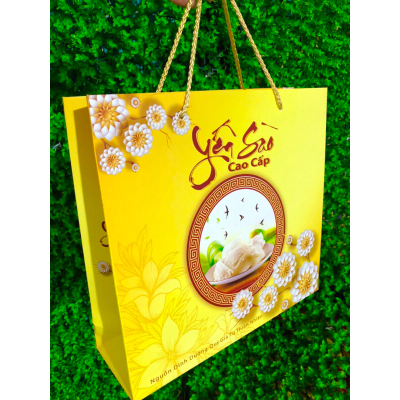 10 TÚI GIẤY ĐỰNG YẾN SÀO CẤP 100GR