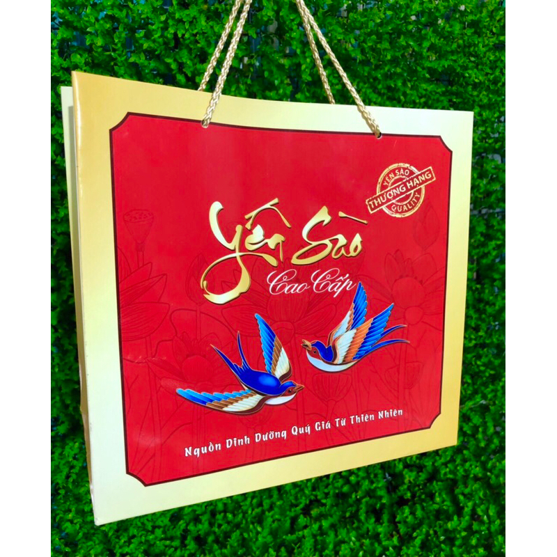 10 TÚI GIẤY ĐỰNG YẾN SÀO CẤP 100GR