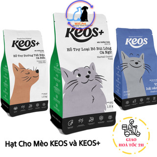 [HỎA TỐC] Thức ăn hạt cho mèo mọi lứa tuổi KEOS