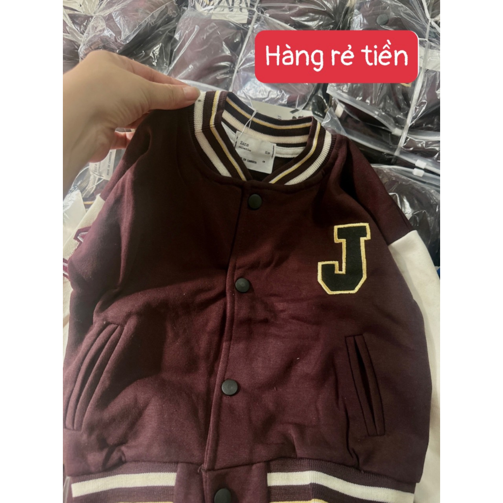 Áo Bomber Zr new 2023 Chuẩn Auth cho bé
