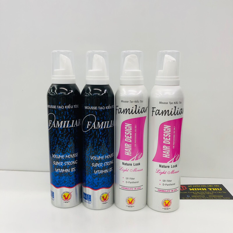 Mouse tạo kiểu tóc Familiar 250ml