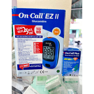  Máy Đo Đường Huyết Acon On-Call Ez II + 50 que thử