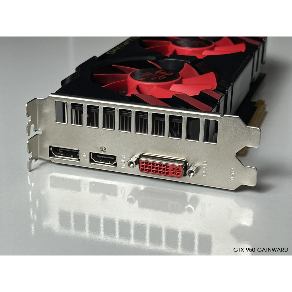 Card màn hình VGA đồ hoạ NVIDIA GTX 950 2GB D5 128 bits dual fan các hãng random like new bảo hành 1 tháng