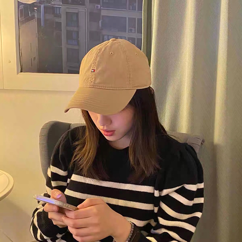 Mũ lưỡi trai kaki phom mềm thêu logo TOMI nam nữ phom dáng thoải mái thoáng mát