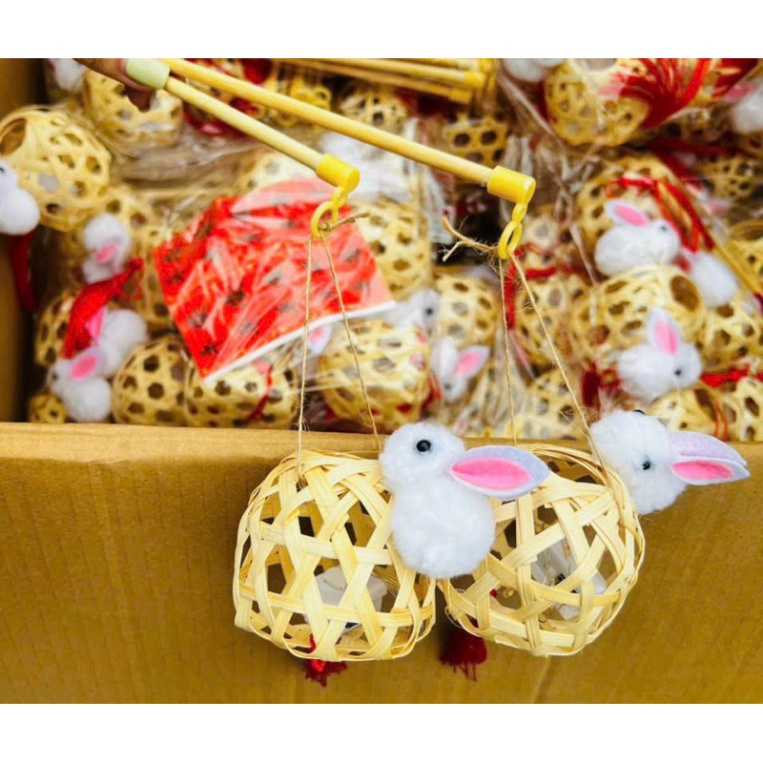 Lồng Đèn Thỏ Tre Cho Trung Thu 2023 MẸ SÓC