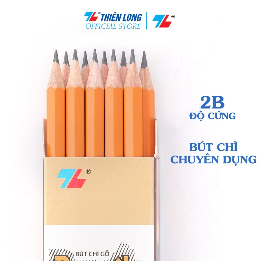 Bút Chì Gỗ GP018 2B Thiên Long Camshop