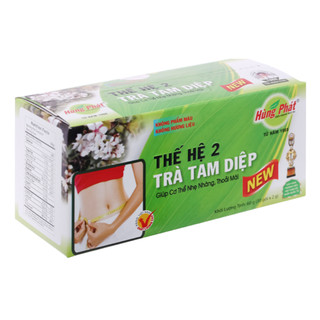 Trà Tam Diệp thế hệ 2 hỗ trợ giảm cân hộp 30 gói x 2g