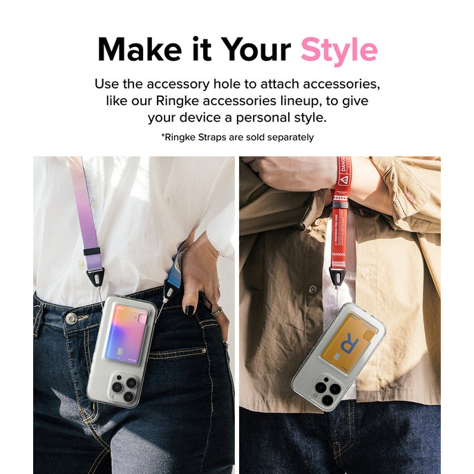 Ốp lưng Ringke Fusion Card iPhone 15 15 Plus 15 Pro 15 Promax