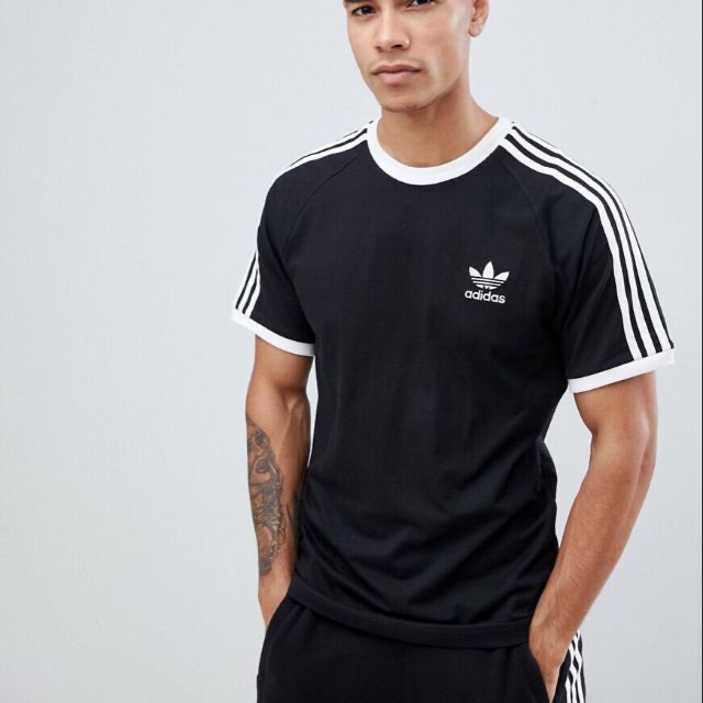 Chính Hãng Áo Thun Adidas Adicolor Classic 3 - Striples Tee - 3 Sọc Adidas