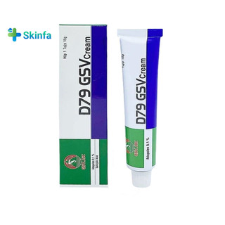 D79 gsv kem giảm mụn trứng cá, mụn lưng, dày sừng nang lông 15g