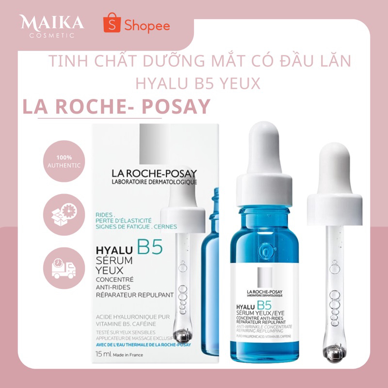 TINH CHẤT DƯỠNG MẮT CÓ ĐẦU LĂN LẠNH HYALU B5 SERUM YEUX