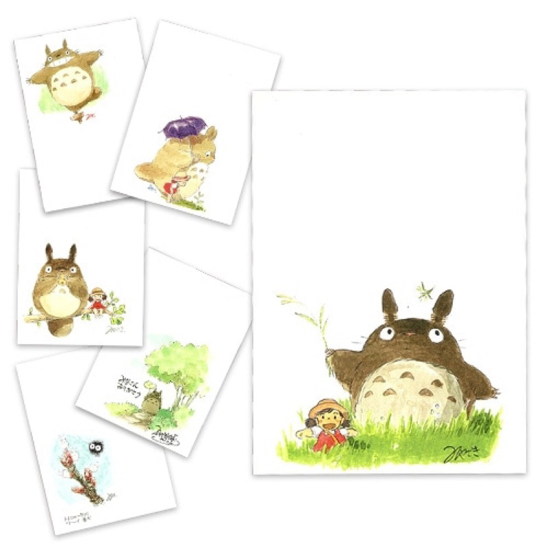 SET BƯU THIẾP TOTORO GHIBLI