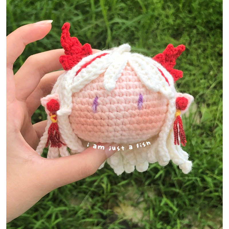 [𝐍𝐢𝐚𝐧 - 𝐀𝐫𝐤𝐧𝐢𝐠𝐡𝐭𝐬] Handmade Crochet - Móc khoá len Nian ~