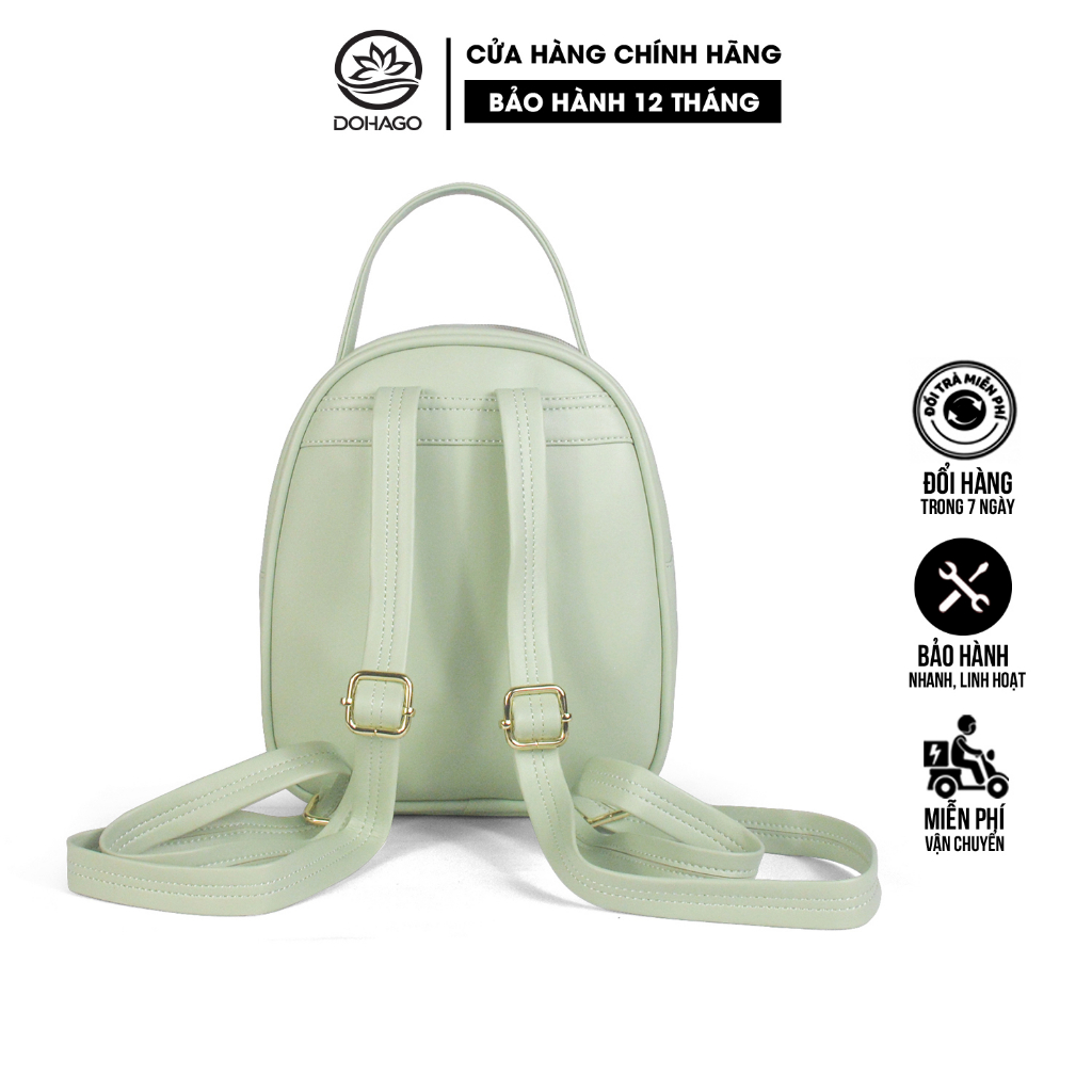 Balo Da Thời Trang Cho Nữ DOHAGO BN04 Thiết Kế Size Mini Phong Cách Dễ Thương