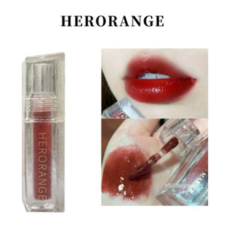 Son bóng herorange son tint bóng dễ thương mềm mượt