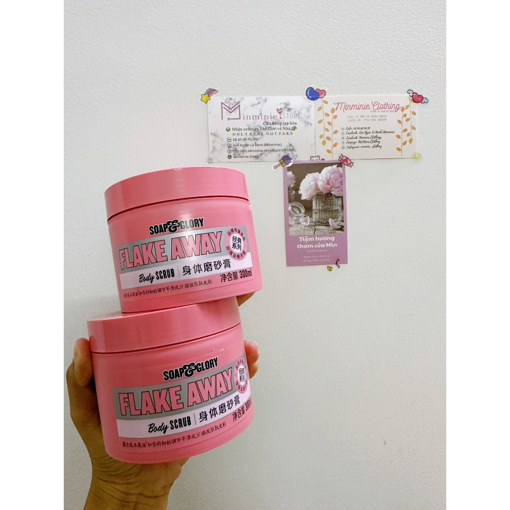 Tẩy Da Chết Toàn Thân Soap And Glory Flake Away Body Polish Scrub