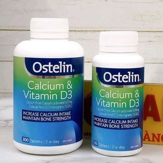 Ostelin Calcium & Vitamin D3 - 130 viên canxi Úc