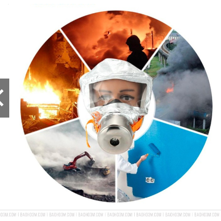 MẶT NẠ PHÒNG KHÓI, THOÁT HIỂM CHÙM ĐẦU TZL30 CHÍNH HÃNG