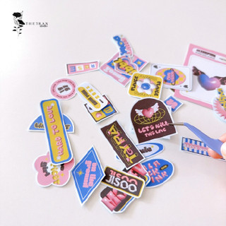 BLACKPINK sticker pack / Bộ 25 sticker chữ Blackpink / thetranstudio