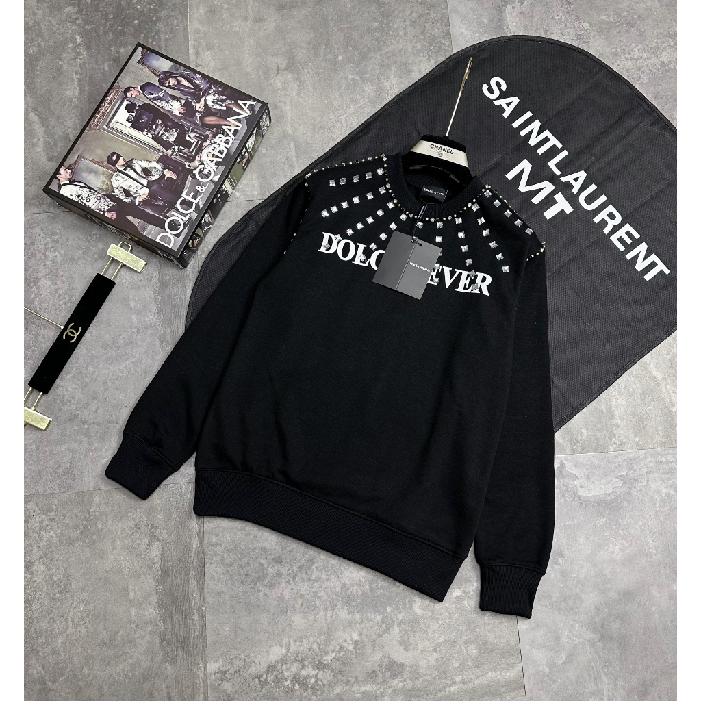 Áo Sweater Chất umi hàn Bản Dollcce Đính đá mới trình làng