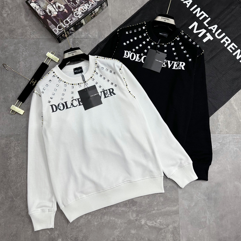 Áo Sweater Chất umi hàn Bản Dollcce Đính đá mới trình làng