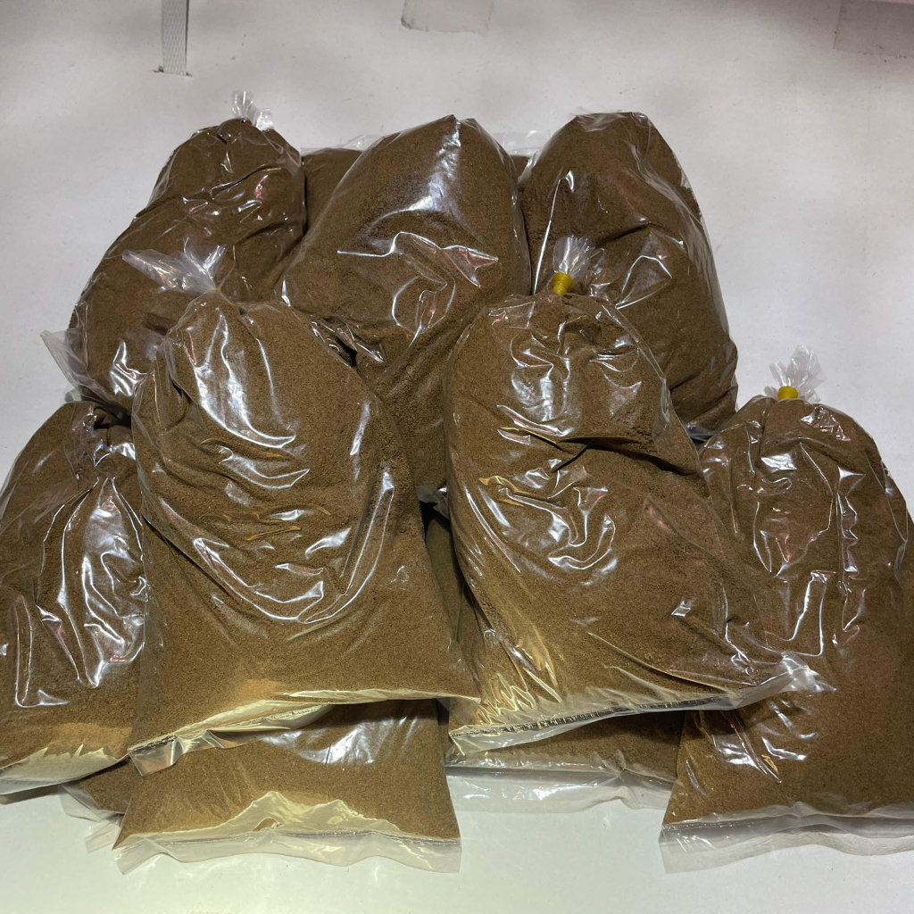 Combo 05 gói cám tanh câu cá tra, cá trê, cá rô, cá mè, cá trôi chép .. vv