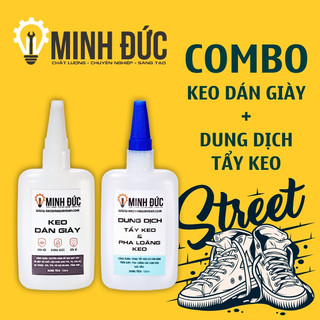 Keo dán giày Minh Đức l FREESHIP l Combo keo dán giày dép tốt nhất l Shop Minh Đức