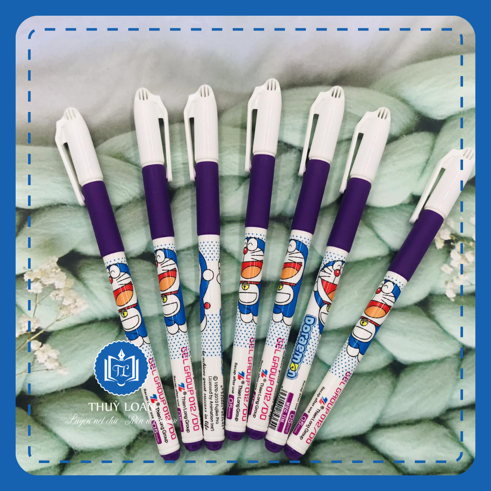 Bút nước Doraemon mực tím