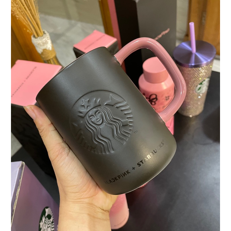 🌸Ly Sứ Starbucks Jenni - Black Pink 🌸