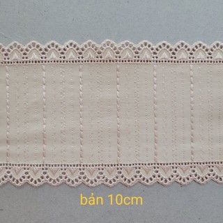 Ren vải chỉ thêu bản 10cm hình và video shop tự chụp 100%
