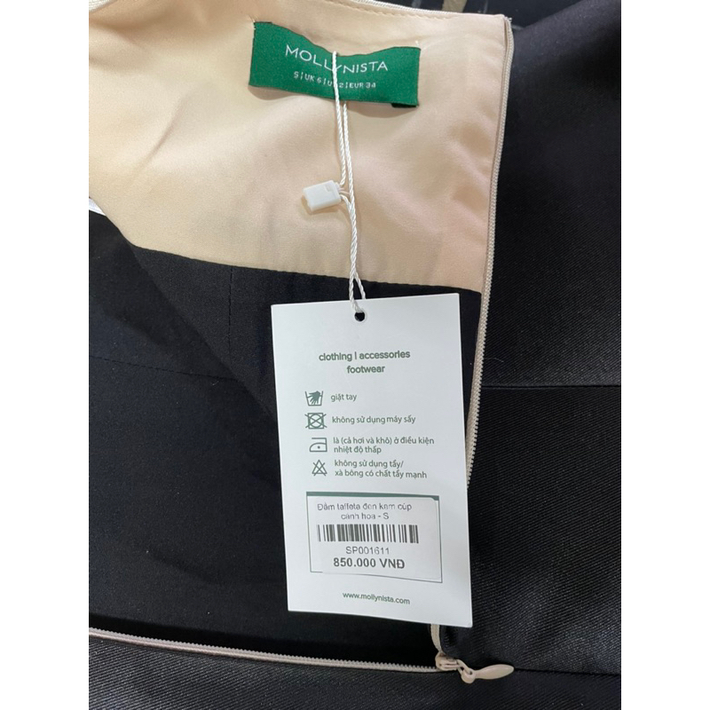 Pass đầm Mollynista new tag 100%