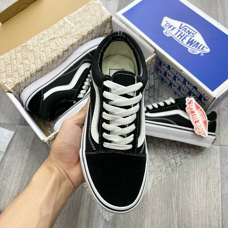 Giày thể thao Vans Old Đen trắng