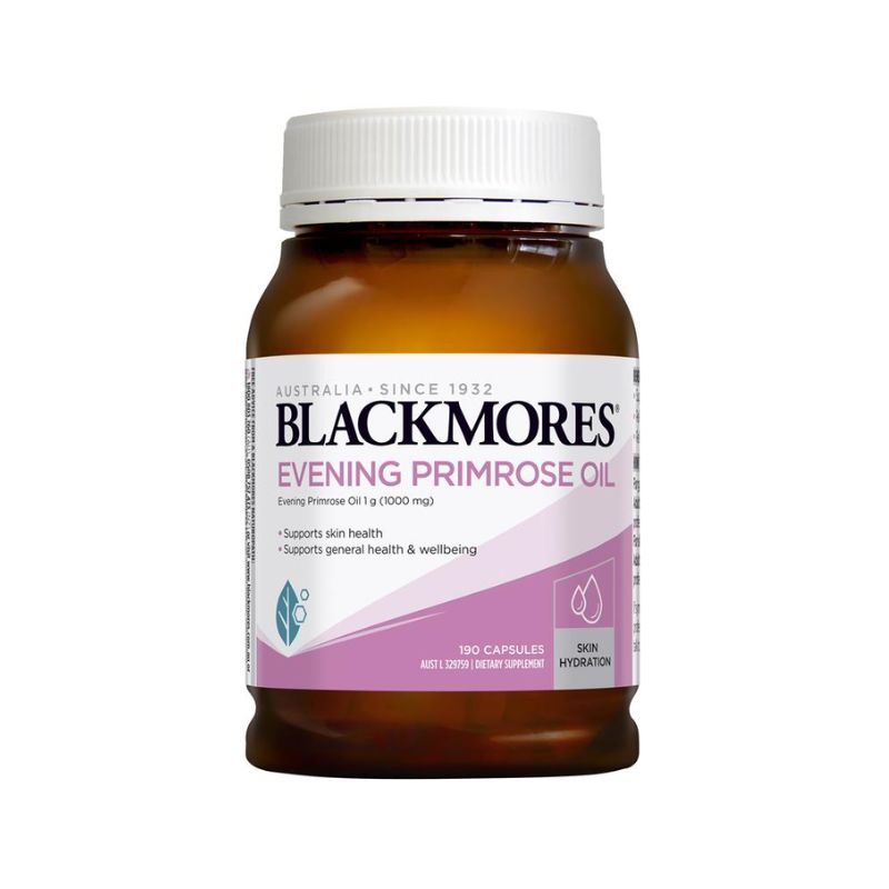 Viên uống tinh dầu hoa anh thảo Blackmores Evening Primrose Oil 190 viên