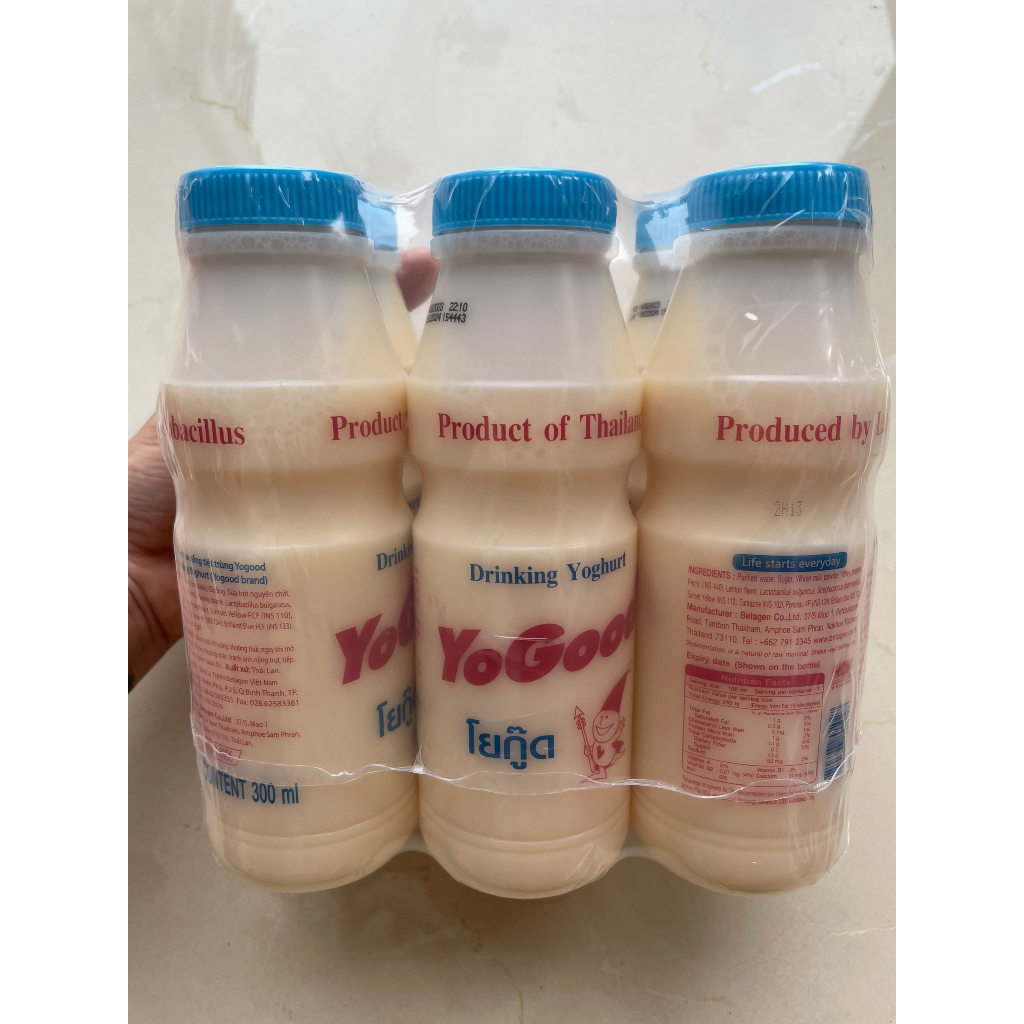 Lốc 6 chai Sữa chua uống Betagen yogood 300ml