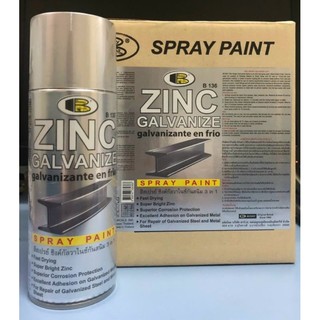 Sơn xịt mạ kẽm lạnh BOSNY ZINC BRIGHT GALVANIZE 3IN1