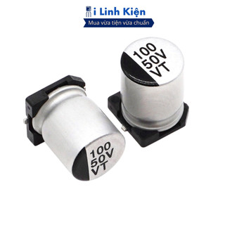 Tụ nhôm 50V 100uF 8x10mm chất lượng cao ilinhkien.