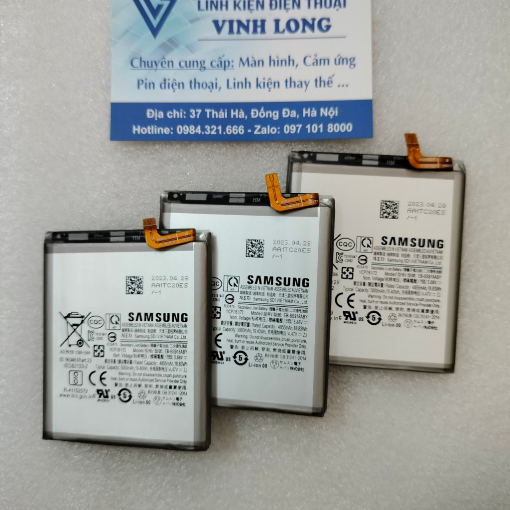 Pin Samsung S23 Ultra , EB-BS918ABY, 5000mAh