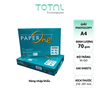 Giấy A4 Paper One định lượng 70gsm