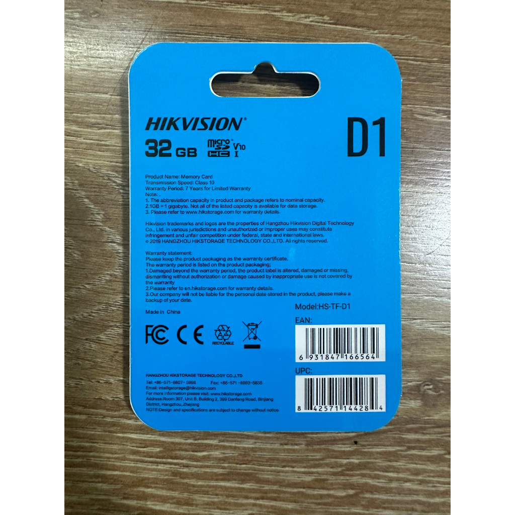 Thẻ nhớ Hikvision 32GB 64GB 128GB tốc độ 92MB/S class 10 Hàng chính hãng