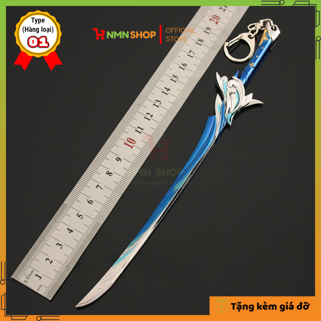 Mô hình game Genshin Impact - Haran Geppaku Futsu 22cm