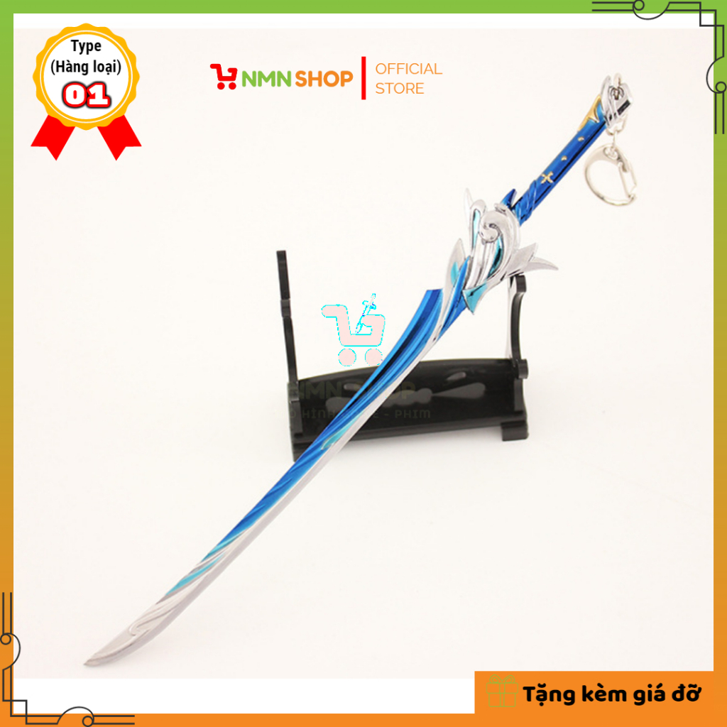 Mô hình game Genshin Impact - Haran Geppaku Futsu 22cm