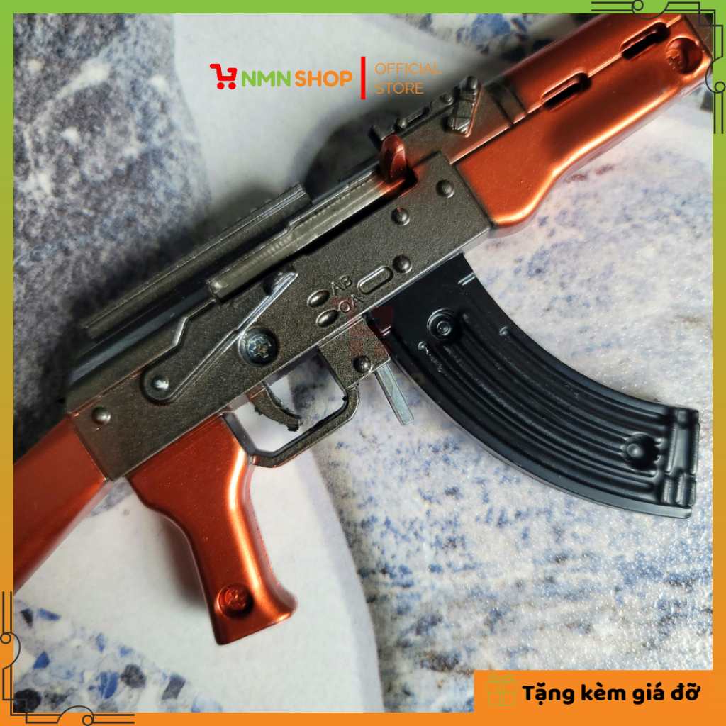 Mô hình trang trí súng AKM 26cm