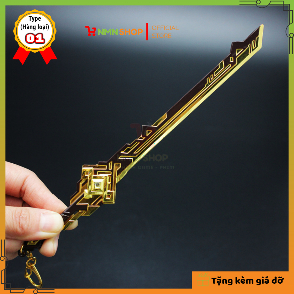 Mô hình game Genshin Impact - Ki.ếm Chước Phong  21cm