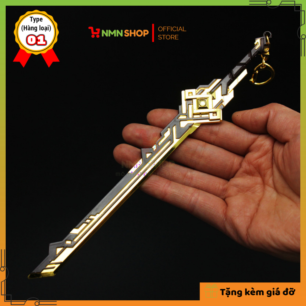 Mô hình game Genshin Impact - Ki.ếm Chước Phong  21cm