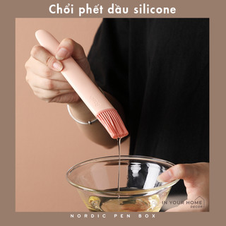 Chổi phết dầu cao cấp, cọ quét thực phẩm dầu ăn silicone