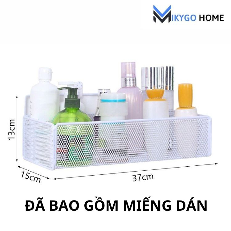 Kệ Đựng Đồ Nhà Tắm Dán Tường Không Cần Khoan Đục Cao Cấp MIKYGOHOME.