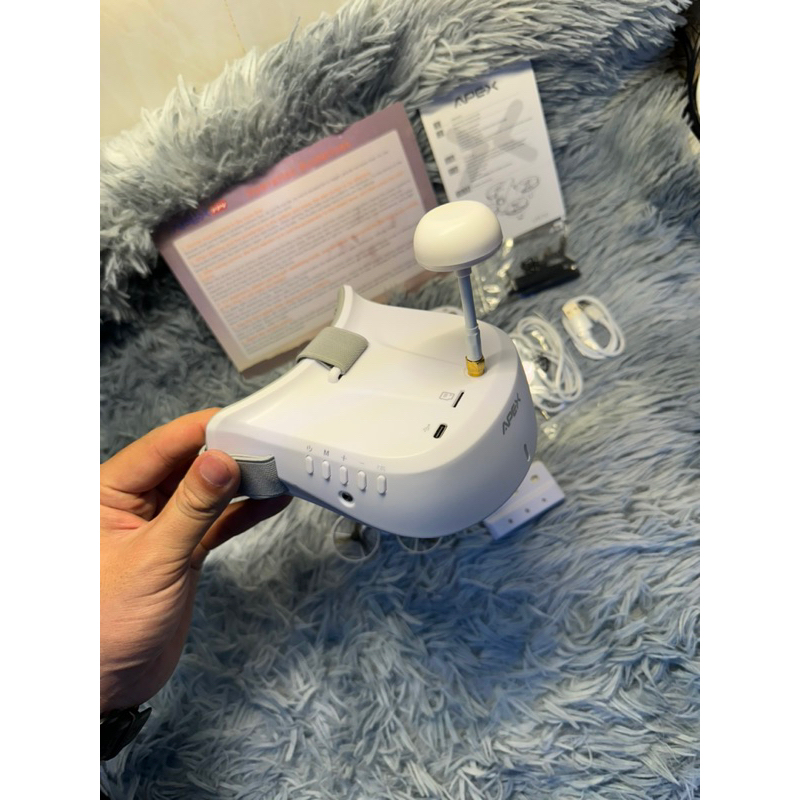 Combo FPV VR70 Drone FPV Racing 3 chế độ bay : Drone + Remote + Kính + 3 pin