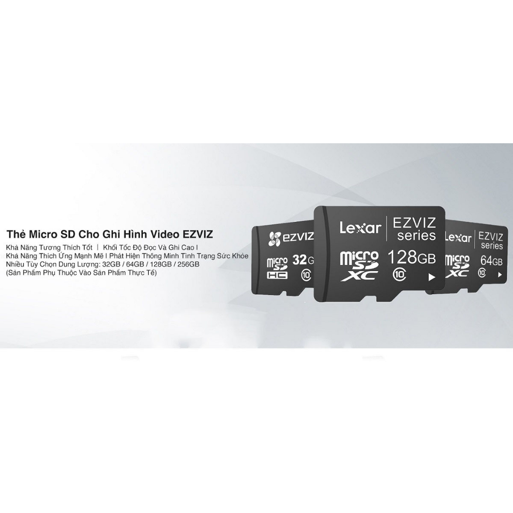 Thẻ Nhớ EZVIZ MicroSD Dung Lượng 32GB 64GB 128GB ...